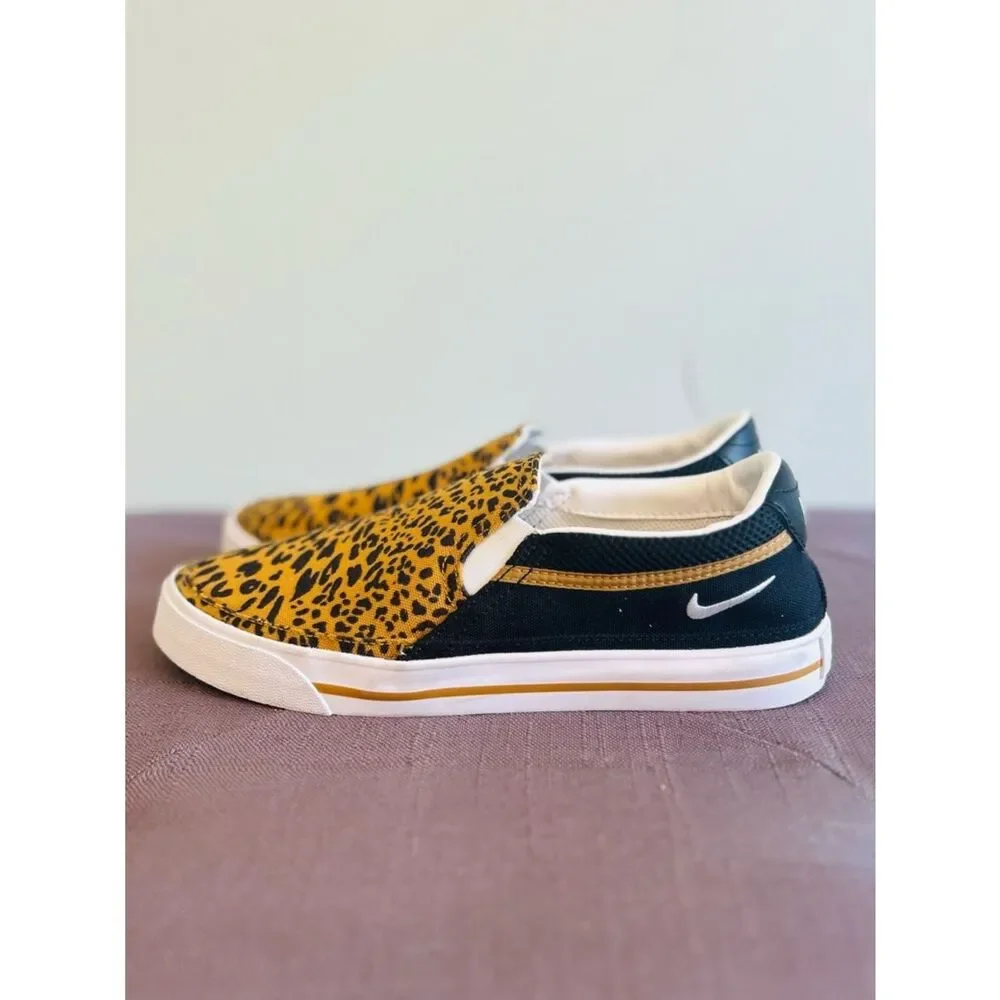 Nike Women’s Court Legacy Leopard Slip On Shoes!